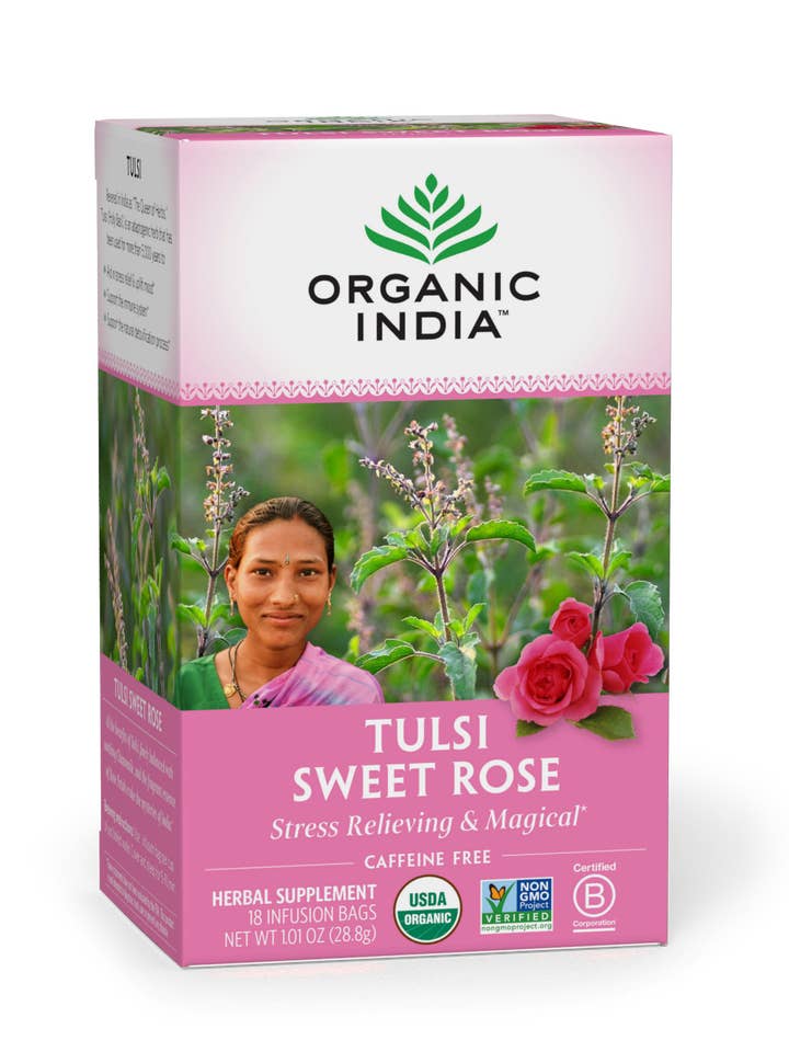 Tulsi Sweet Rose for wholesale by ORGANIC INDIA