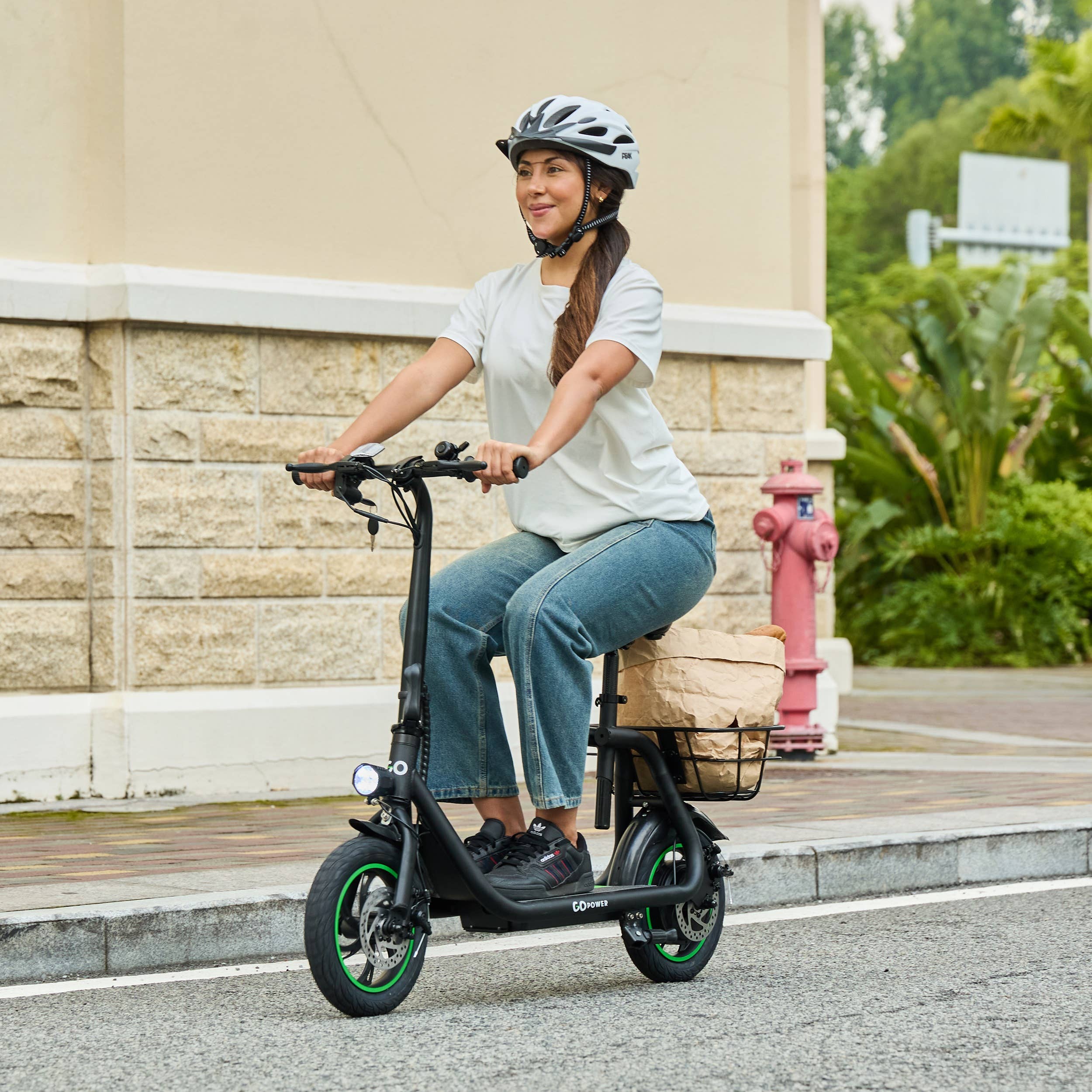 Gopowerbike - Wholesale Bike/Scooter - Kids - GoPowerBike GoFlow Electric Scooter with Seat and Basket9