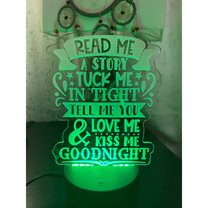 Sadie’s Moon - Wholesale Night Light - Kids & Baby - Kids Color Changing Nightlight Read Me a Story3