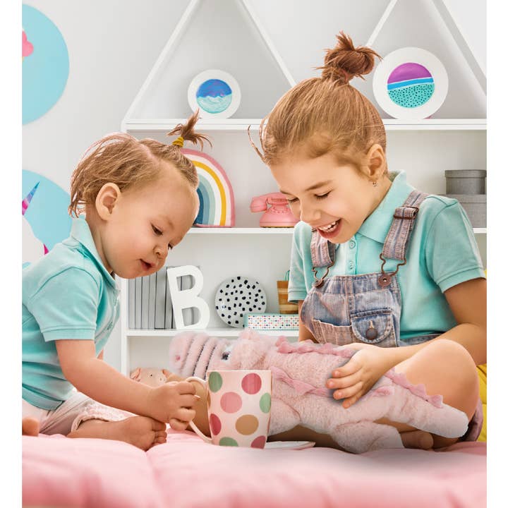 Cota Global - Vendita all'ingrosso Peluche - Bambini e neonati - Peluche Super-Morbido - Piccolo Alligatore Rosa 14"4