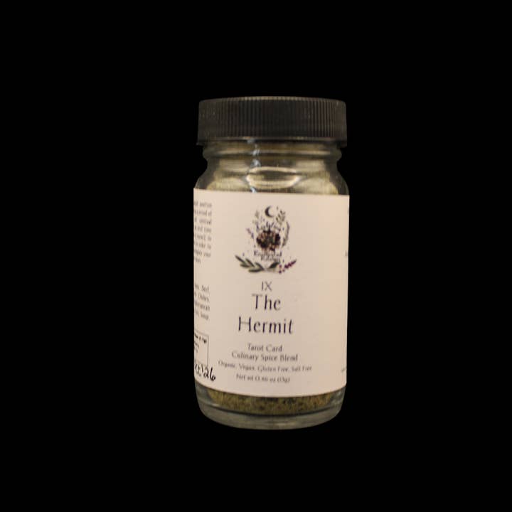 Dahlia's Enchanted Kitchen - Wholesale Dried Spice Mix - The Hermit - Tarot Card Culinary Spice Blend1