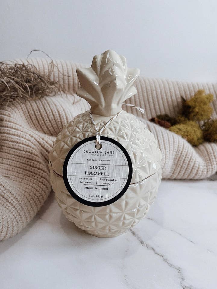 Vela de Cristal de Piña para venta al por mayor de Broxton Lane Candle Co