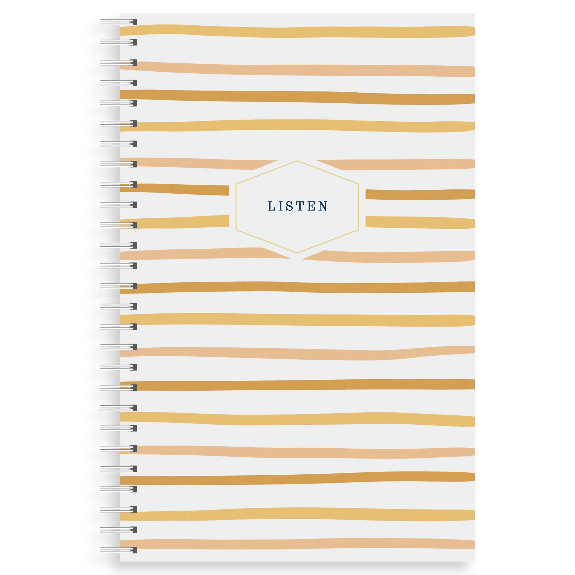Muscadine Press - Wholesale Notebook - Sermon Notebook, Sunset Stripe0