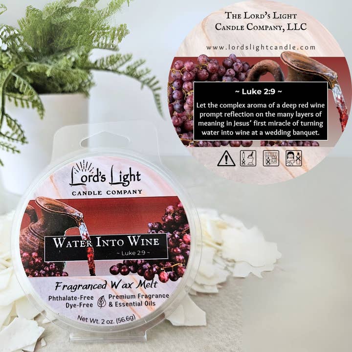 Lord's Light Candle - Wholesale Wax Melt - Highly Fragranced Faith-Based Wax Melt17