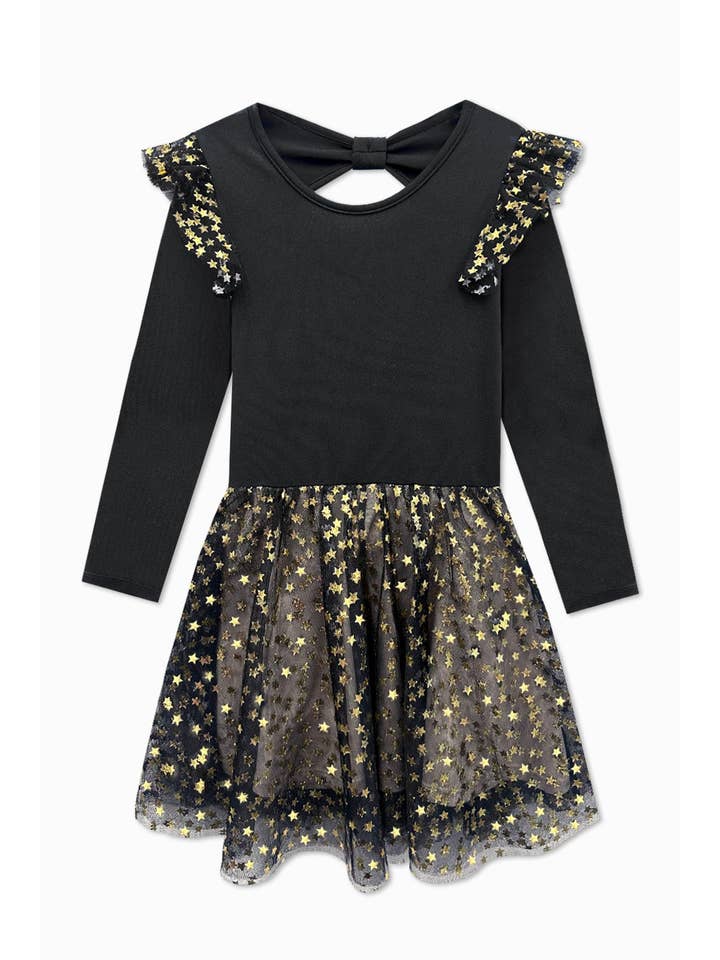 PixieLane - Wholesale Dress - Kids - Simply Soft Bow Back Be Happy Tulle Dress10