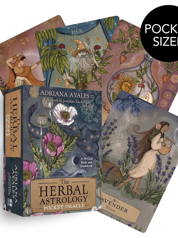 HERBAL ASTROLOGY Oracle | Pocket Sized for wholesale by Anima Mundi Apothecary