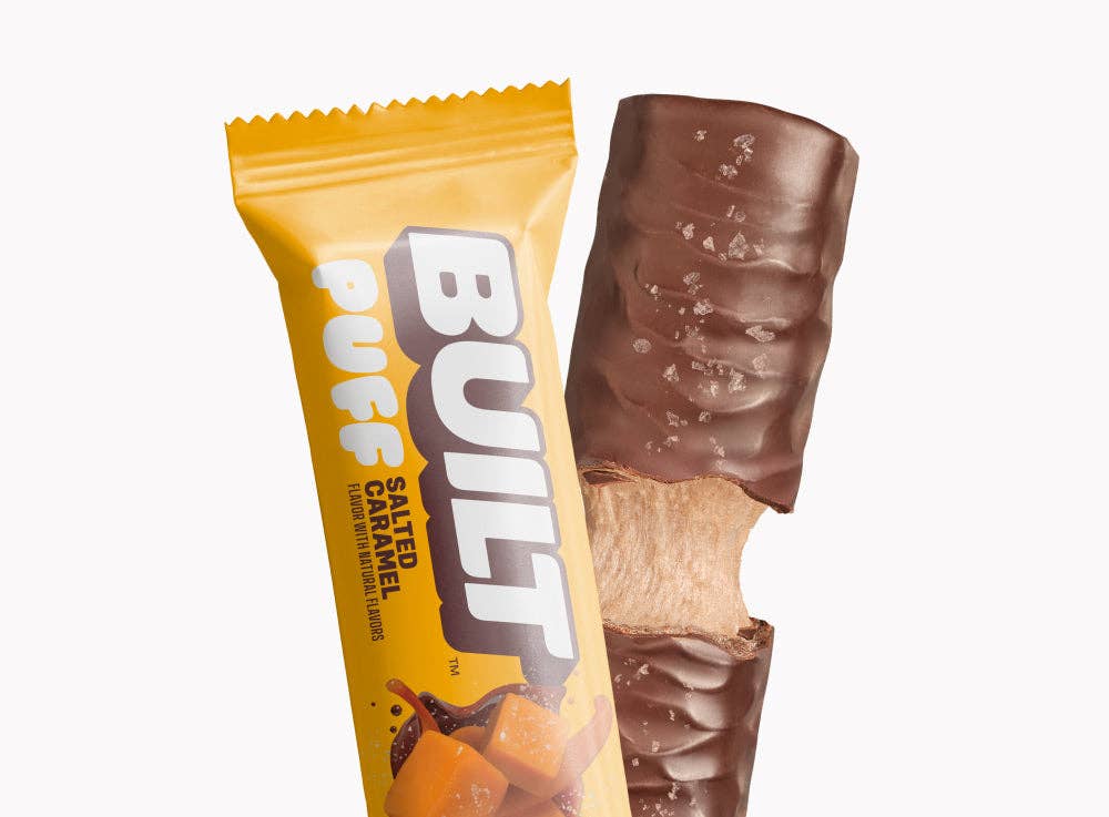 Built Bar - Wholesale Snack Bar - Salted Caramel Puff - 12ct.1