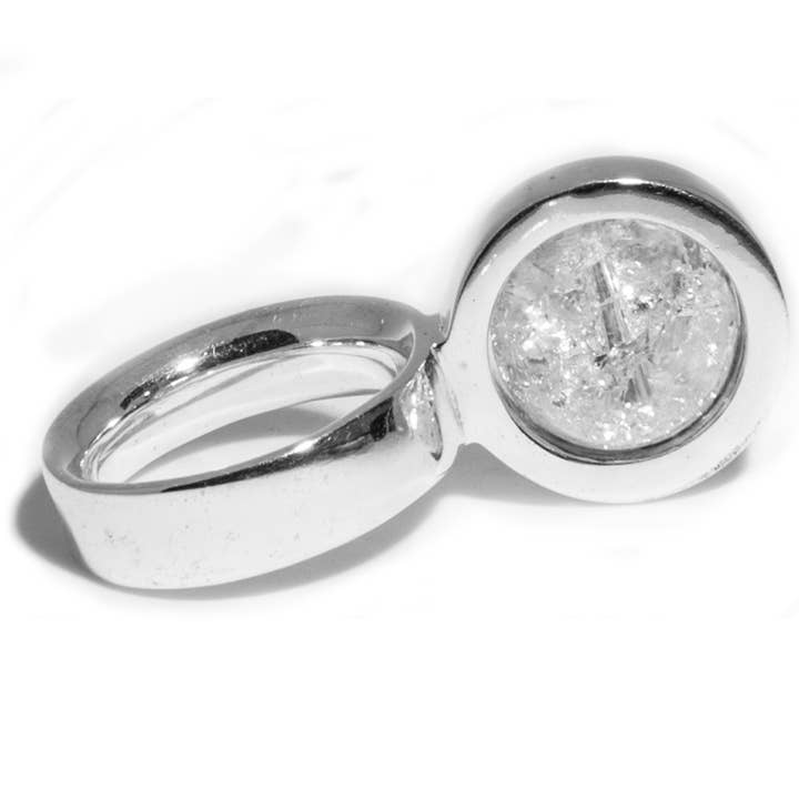 Bague fermée ICE Swedish Handmade pour la vente par SisKa Design