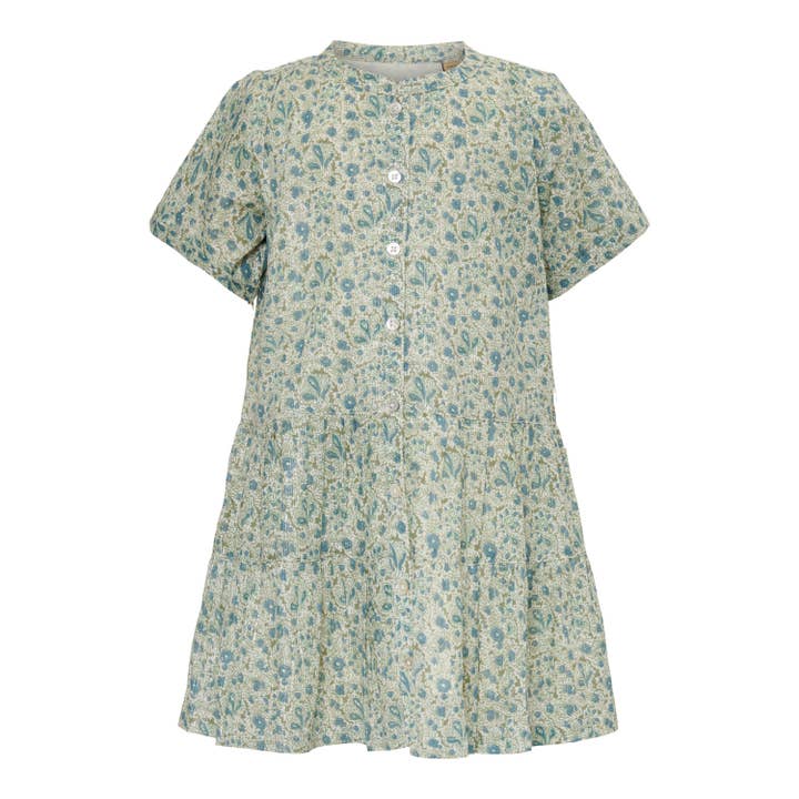 Zanthe Dress - Dawn Blue for wholesale by LE BIG