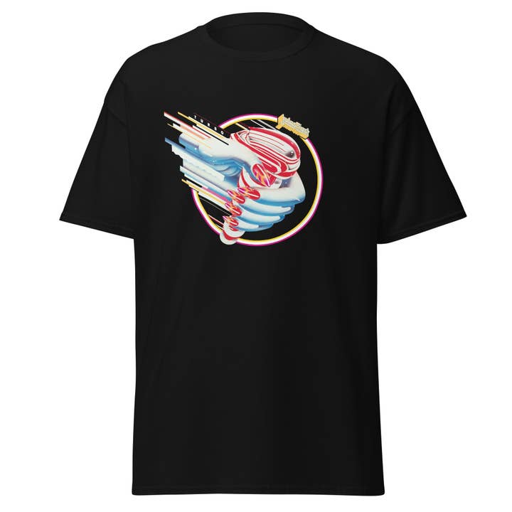Judas Priest - Camiseta con estampado Turbo Hand Jumbo para venta al por mayor de Hyper Iconic
