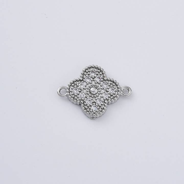 Beads Creation – Großhandel Individueller Charm/Anhänger – Filigraner Anhänger mit vierblättrigem Kleeblatt3