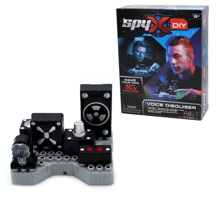 SpyX Déguisement vocal DIY - Faites votre propre véritable changeur de voix pour la vente par MukikiM Toys & Games