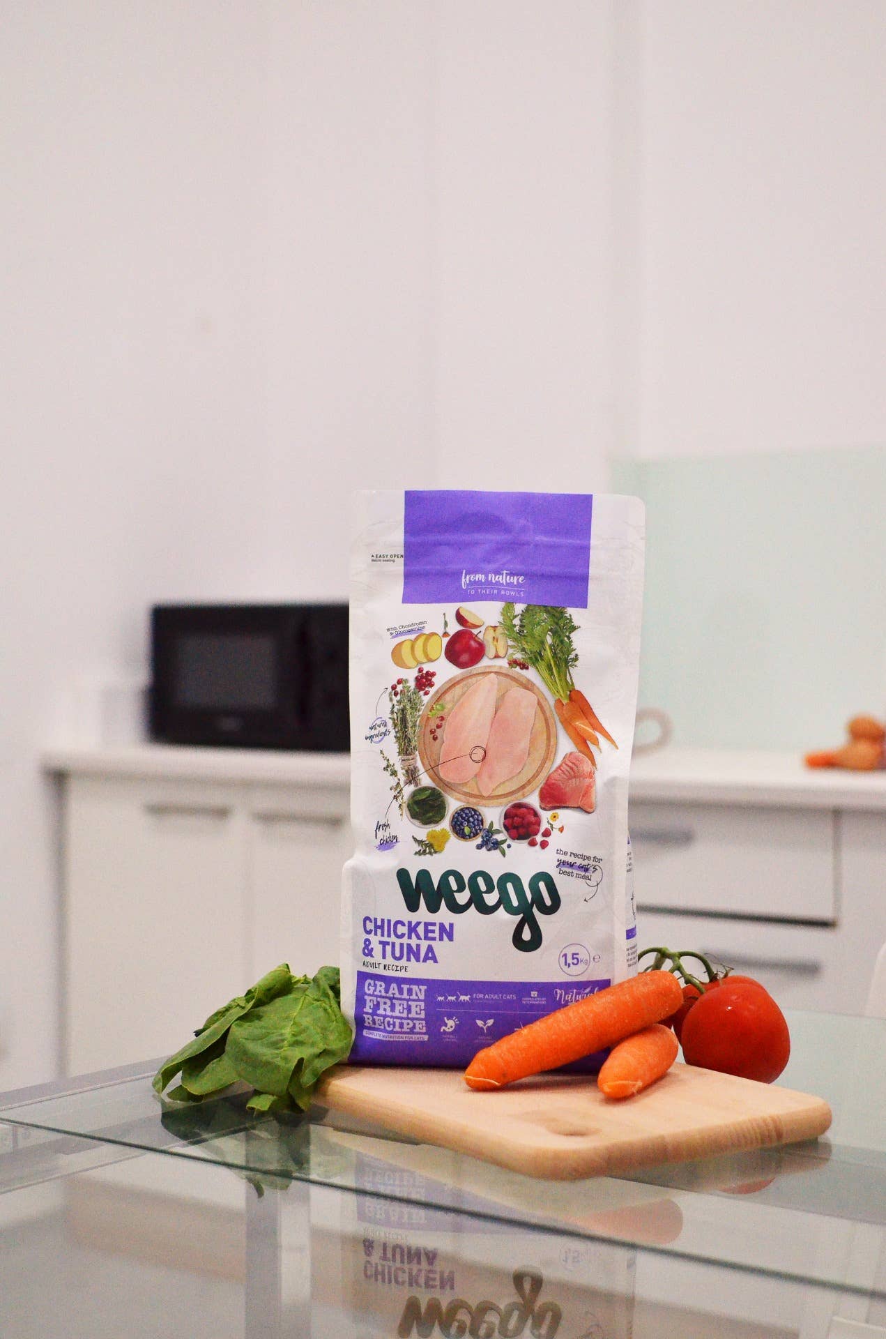 Weego - Vendita all'ingrosso Cibo - Gatti - Weego Cibo per Gatti Pollo e Tonno7