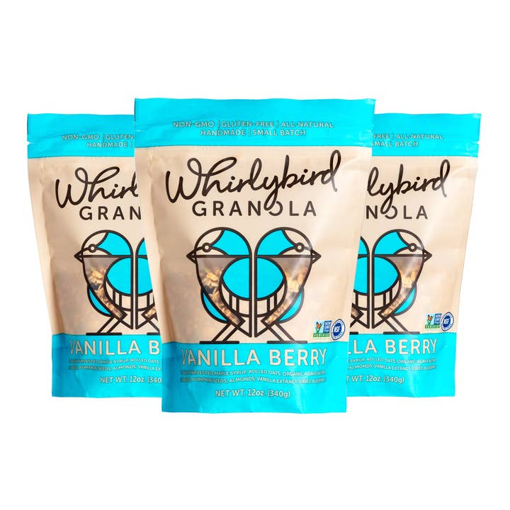 Whirlybird Granola - Wholesale Granola - Whirlybird Granola Vanilla Berry