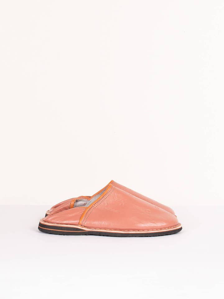 Bohemia Design – Engroshandel Slippers - Unisex – Marokkanske Berber Babouche Hjemmesko, Terracotta