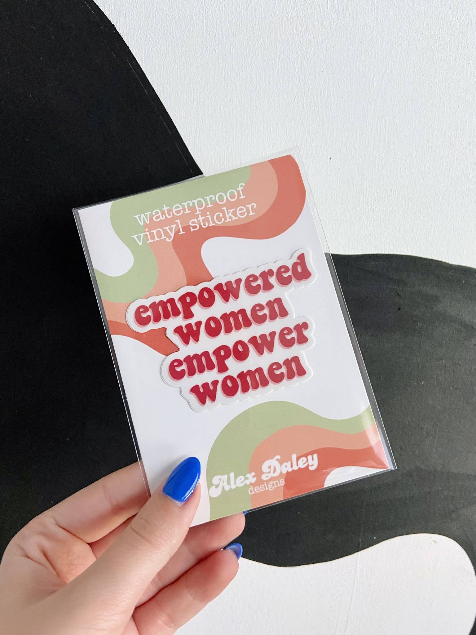 Alex Daley Designs - Wholesale Sticker - I'm Confused Sticker4