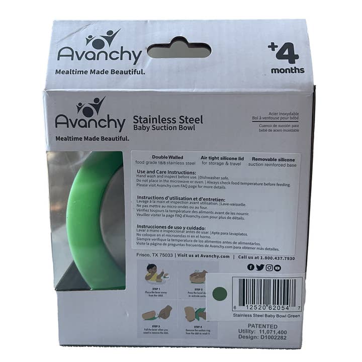 Avanchy - Wholesale Bowl - Kids & Baby - Avanchy Stainless Steel Baby Bowl8