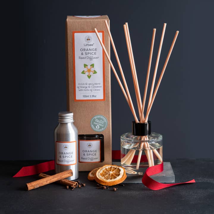 Orange & Spice - Reed Diffuser - 100ml for wholesale by Urbee