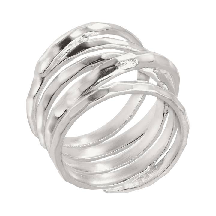 Silpada - Wholesale Band/Stacked Ring - Silpada 'Wrapped Up' Ring, Sterling Silver