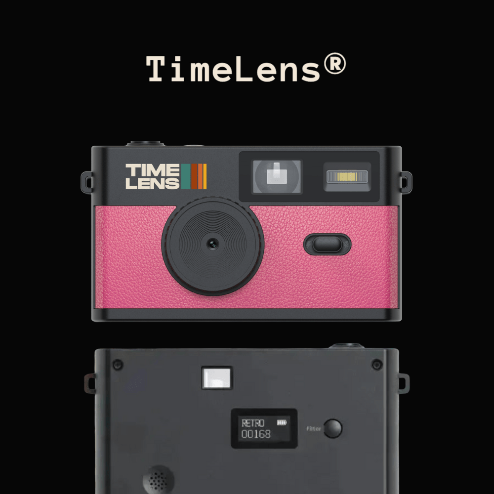 Time Lens - Wholesale Caleidoscoopcamera - Kinderen en baby - TimeLens® Roze Camera1