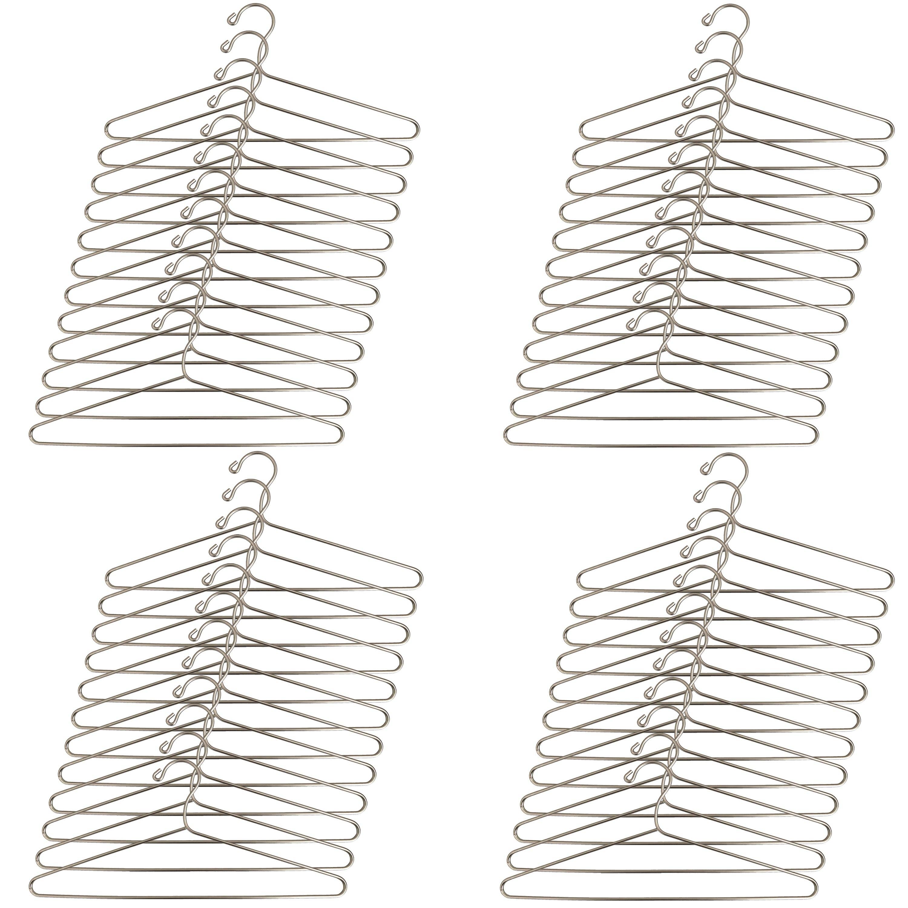 Ergodebrands - Wholesale Clothes Hangers - USTECH Elite Hotel Styled Steel Standard Shaped Hanger2