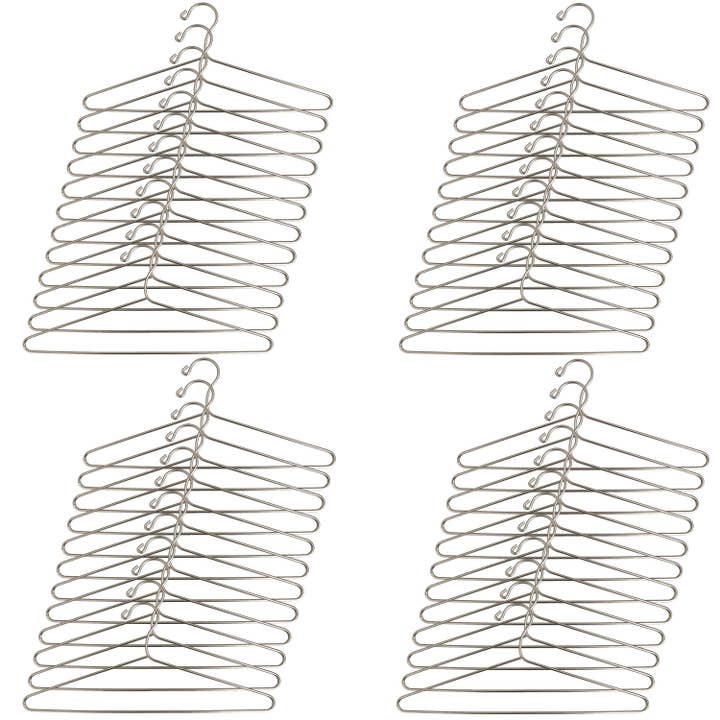 Ergodebrands - Wholesale Clothes Hangers - USTECH Elite Hotel Styled Steel Standard Shaped Hanger2