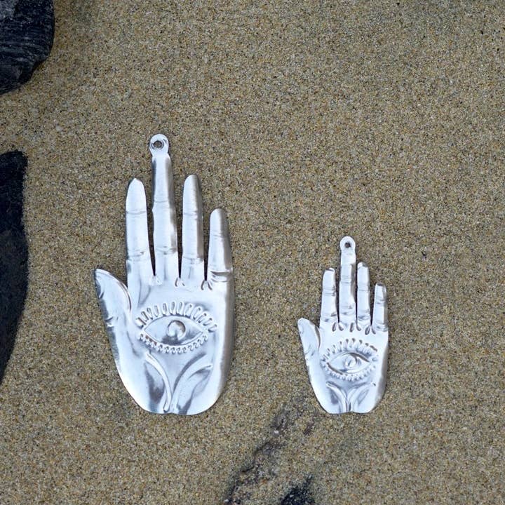 LUZ Collection - Wholesale Ornament - Pressed Tin Hand Ornaments - Milagros - Made in Oaxaca