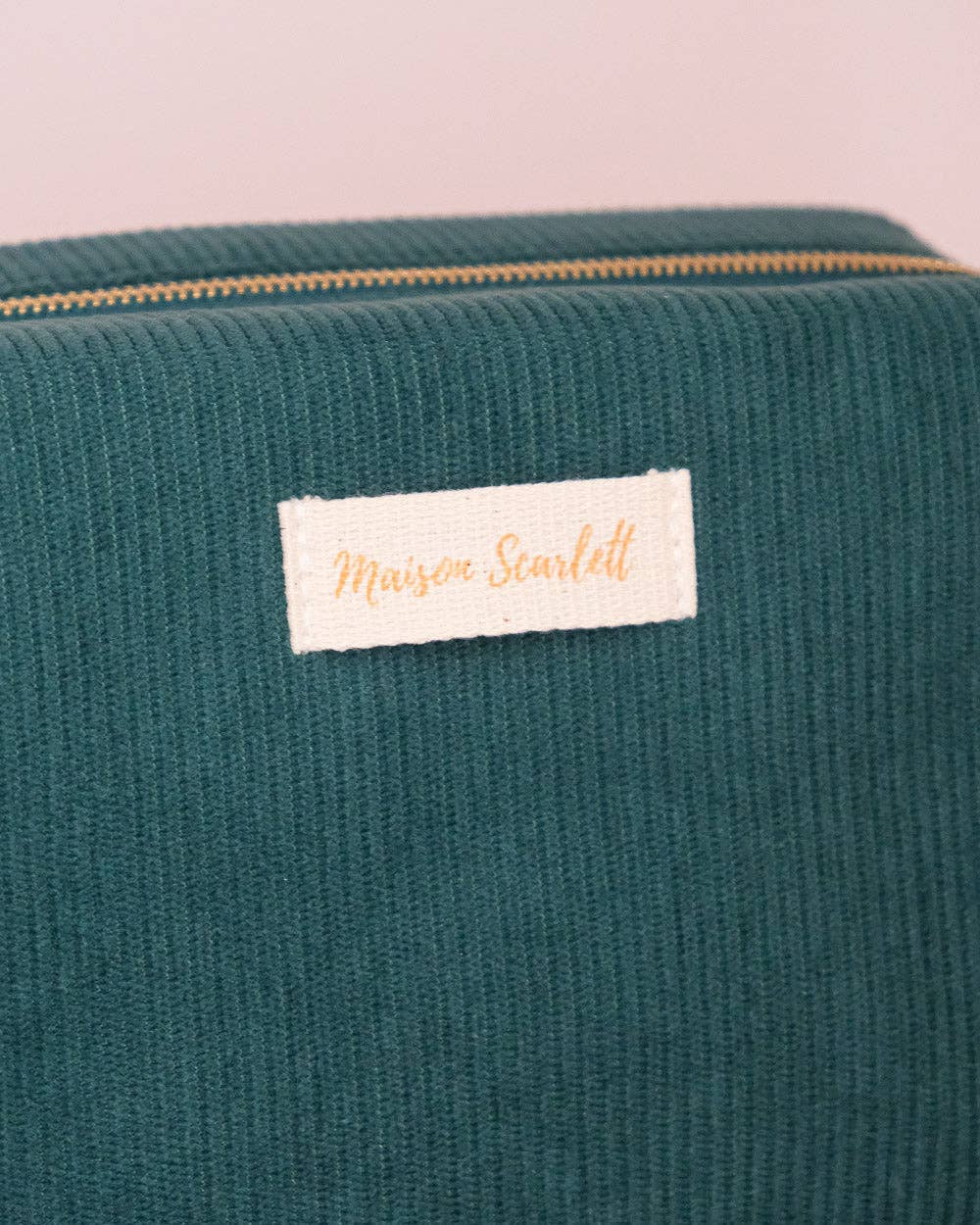 Maison Scarlett – Engroshandel Toilettaske - Dame – Charlotte toilettaske i fløjlscorduroy9