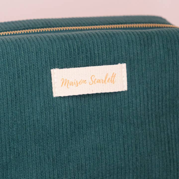 Maison Scarlett - Wholesale Toiletry Bag - Women's - Charlotte corduroy toiletry bag9