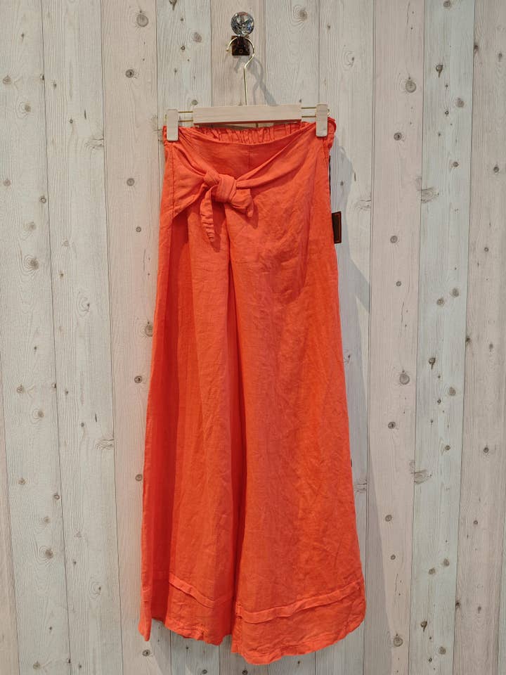 Linen & More - Wholesale Pants - Women's - REF 30188 TROUSERS WITH LINEN TIE 100%6