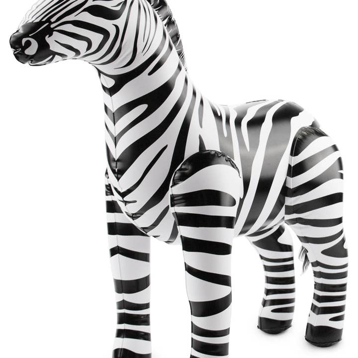 Opblaasbare zebra - 60 cm voor wholesale door Folat BV