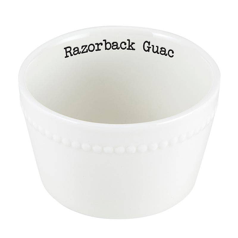 47th & Main (Creative Brands) - Wholesale Condiment/Dip Bowl - Salsa & Guac Set - Razorback1