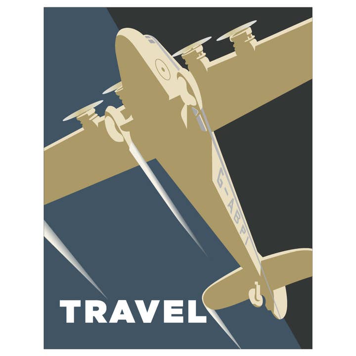 Fridgedoor - Wholesale Magnet - 2.5'' x 3.5'' Travel Airplane Magnet