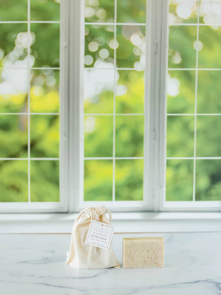 Oh My Honey Soap ~ Slice for wholesale by Caron & Co Bath and Body