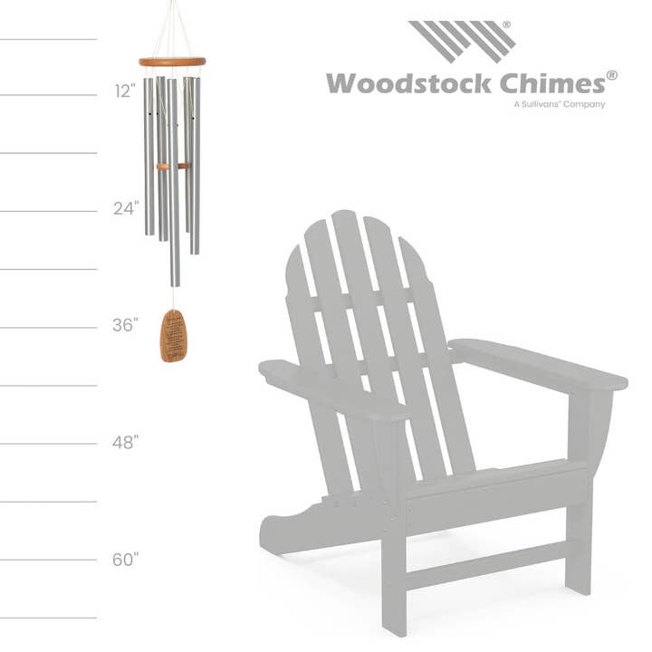 Woodstock Chimes - Wholesale Wind Chime - Woodstock Reflections™ Amazing Grace® - Large