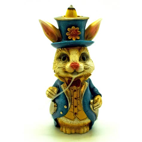 Fantasy Gifts - Wholesale Incense Holder - Alice In Wonderland Rabbit Back Flow Incense Burner
