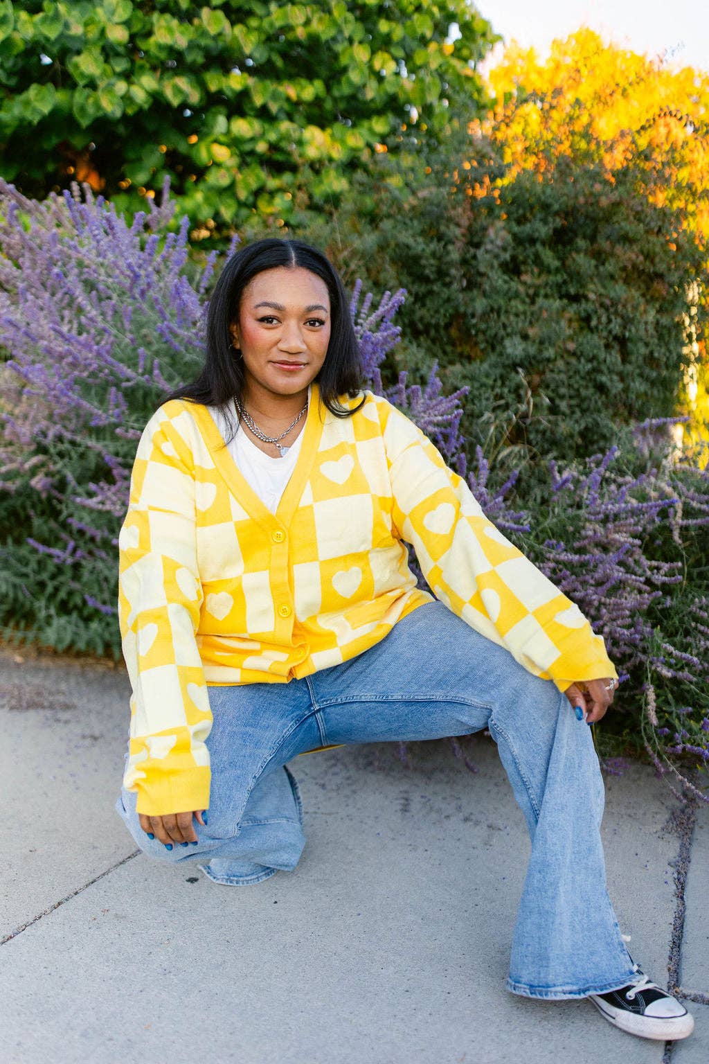 Taby Originals - Wholesale Cardigan - Women's - TABY ORIGINAL: Radical Self Love Cardigan In YELLOW*** Sizes XS-5X!***15
