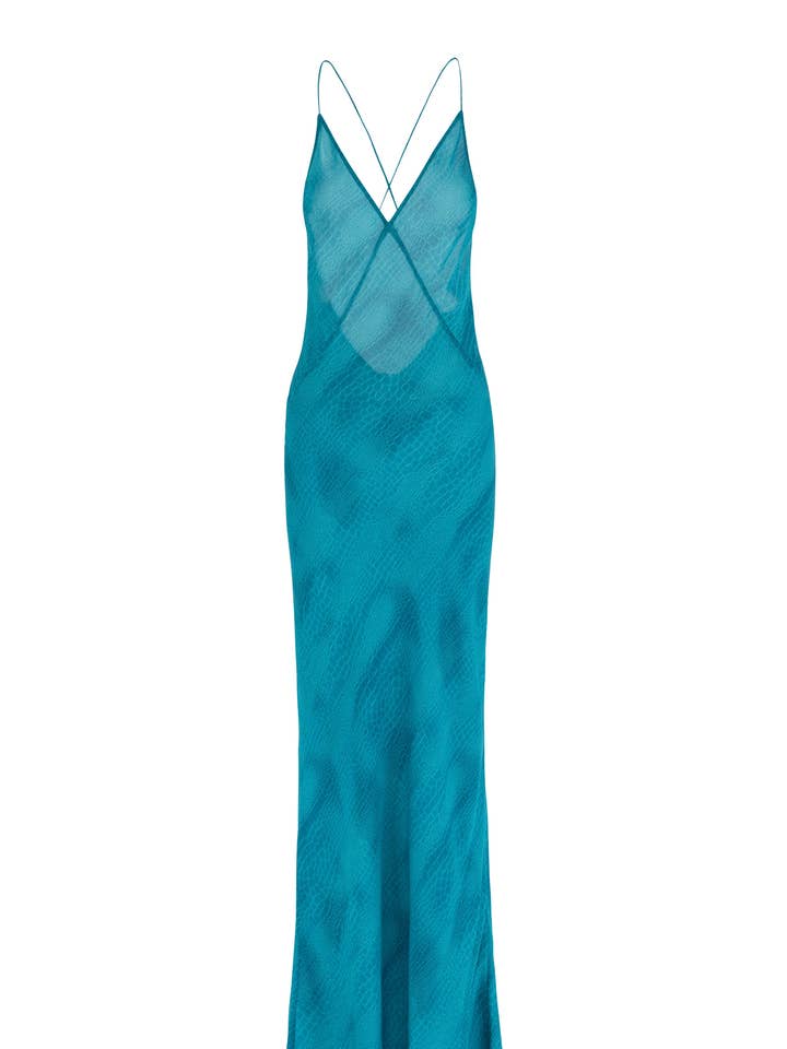 Elvira-Kleid in Aquazzura für den Großhandel von Zemra Swim