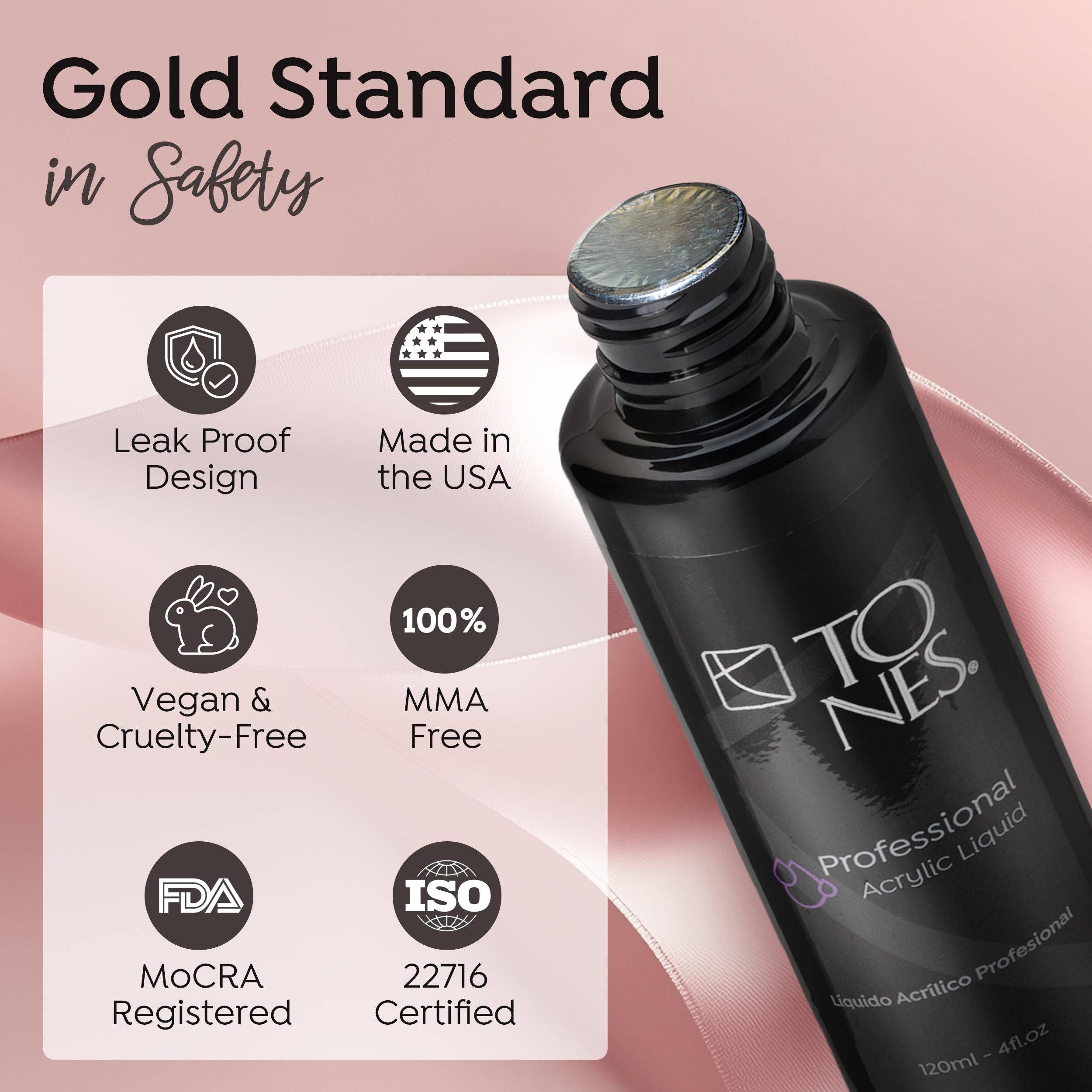 Tones Acrylics | Gels | Nail Art | Nail Tools & Accessories - Wholesale Nailcare Set - Pro Acrylic EMA Monomer14