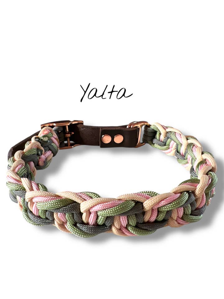 Halskæde YALTA - Længde 44 cm til 49 cm - Bredde 2 cm for engroshandel hos La boutique de M