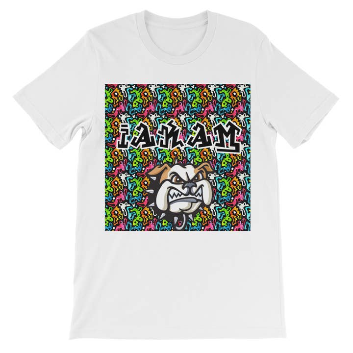 Camiseta infantil clássica IAKAM DOG por atacado de IAKAM