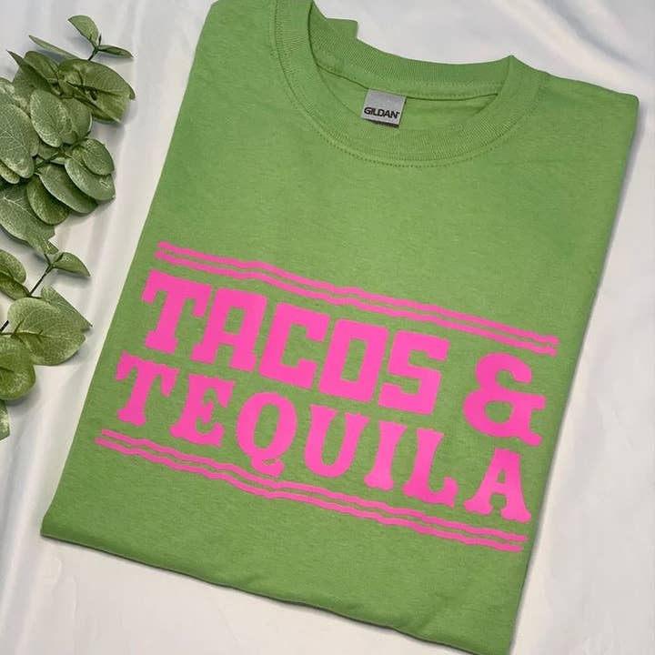 Axle Rose Co - Wholesale Sublimation Transfer - Tacos & Tequila transfer