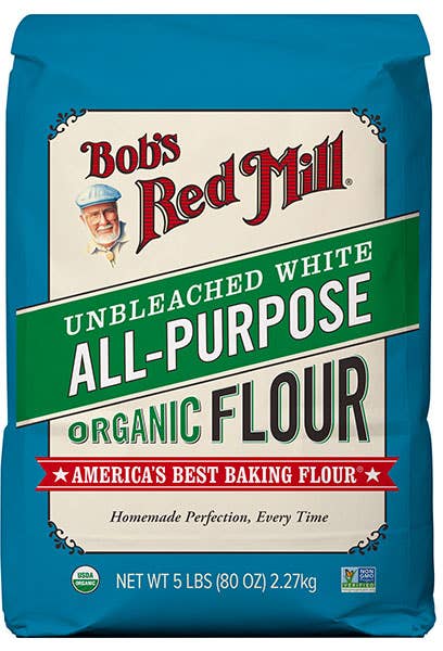 Hudson Meat Company - Wholesale Flour - FLOUR OG UNBLCHD WHITE AP     -    BOBS RED MILL0
