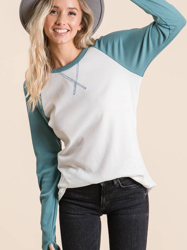 LMT1232-Thermo Baseball T Shirt for wholesale by lovely melody