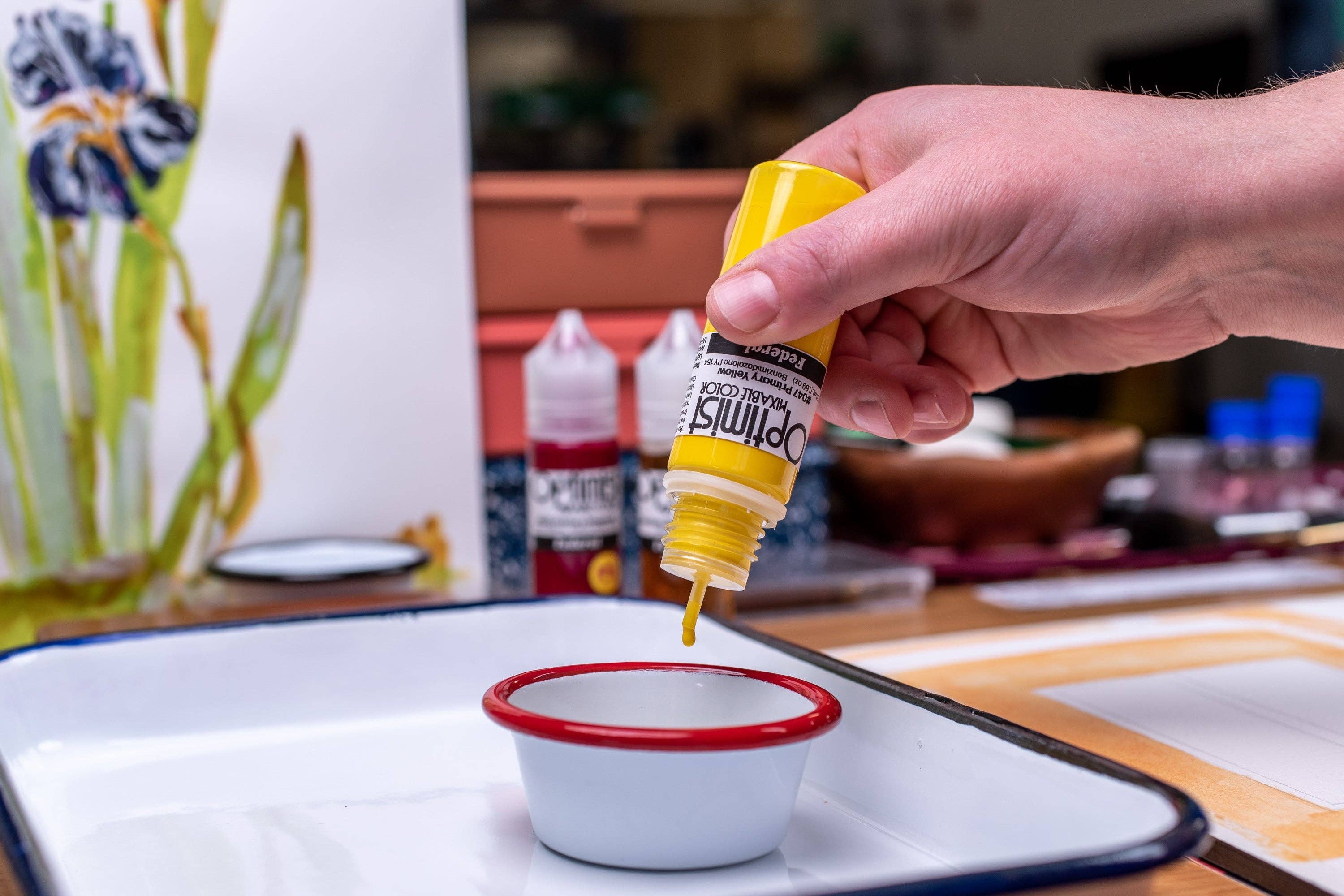 Federal Color - Wholesale Writing Ink - Optimist Colorless Shellac Medium2