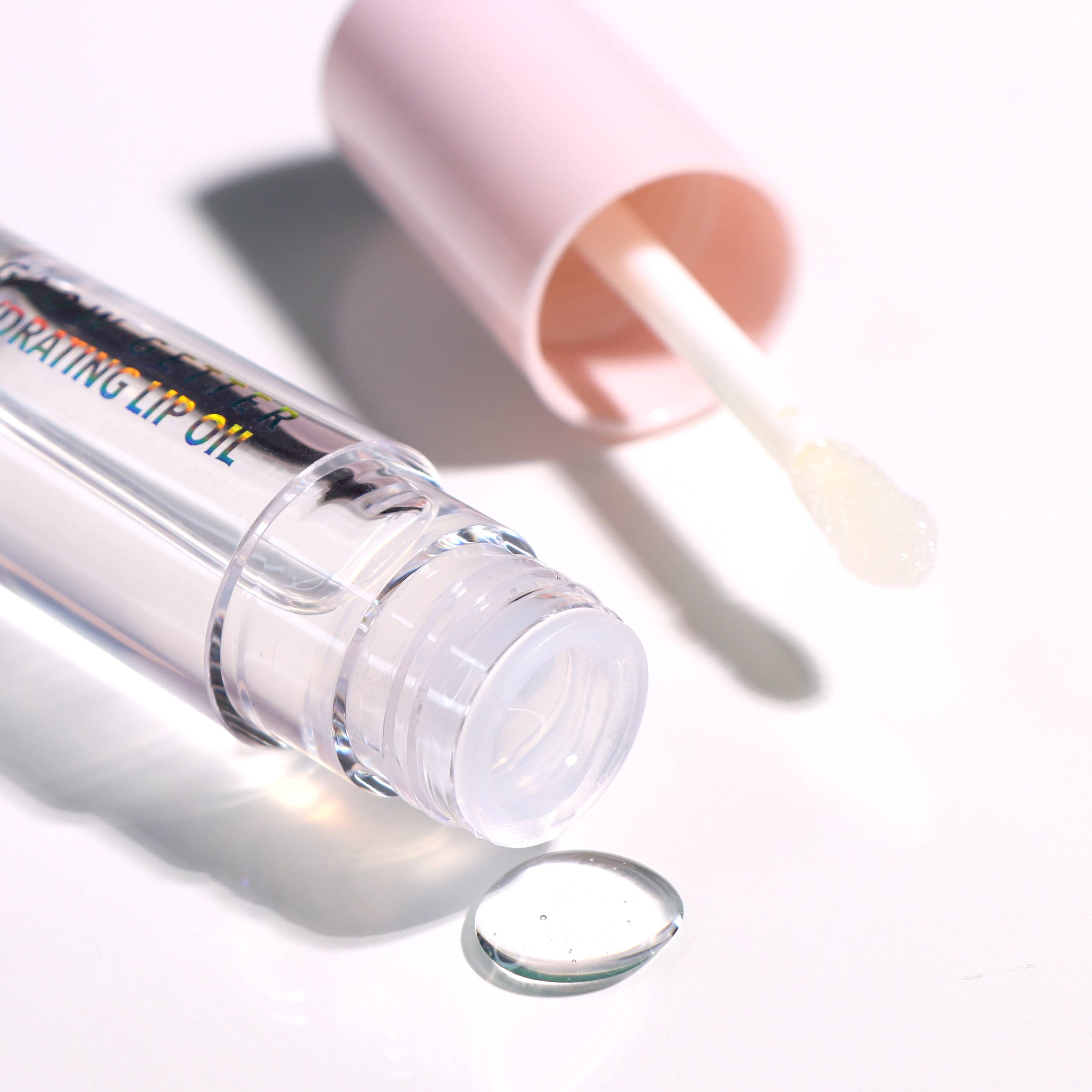 Moira Cosmetics – wholesale Lip-gloss – Glow Getter Hydrating Lip Oil (010, Clear)2