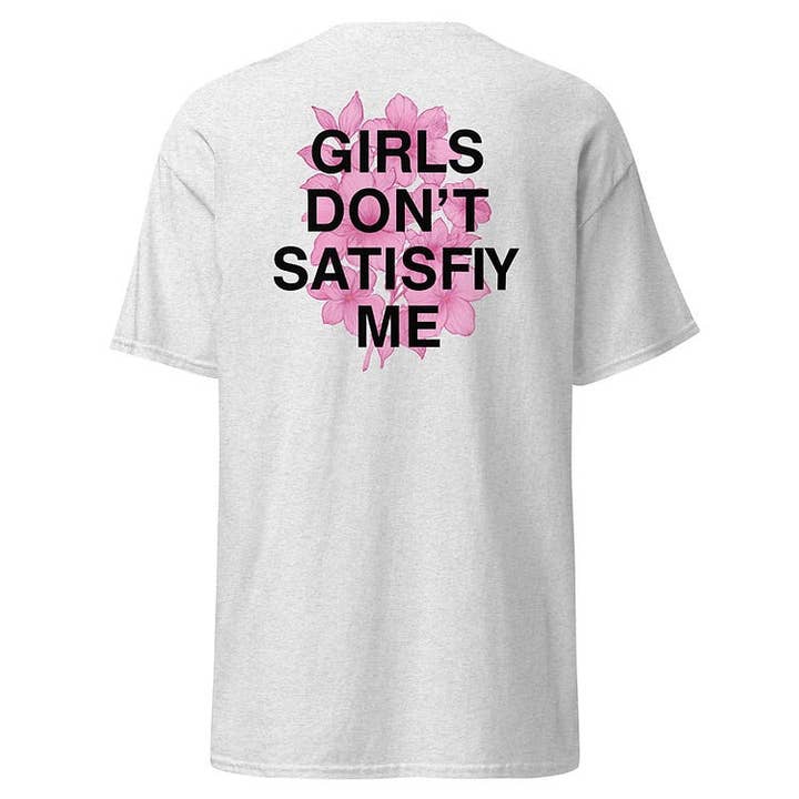Unisex Classic Tee GDSM Girls Don't Satisfy Me 100% Cotton for wholesale by Penrose Place