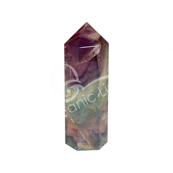 Oceanic Linkways Inc - Wholesale Spiritual Stone/Crystal - (PC)OBELISK - FLUORITE AA 2"