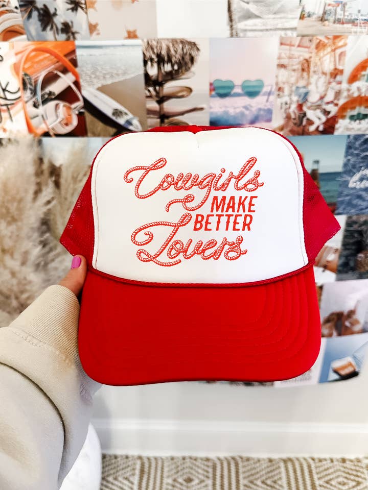 Cappello da camionista Cowgirls Make Better Lovers per la vendita all'ingrosso da parte di Hank & Scoot