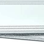 4x Line Center Glitter Placemat 22X29Cm Glass for wholesale by DEENZ